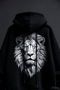 Oversized Black Hoodie